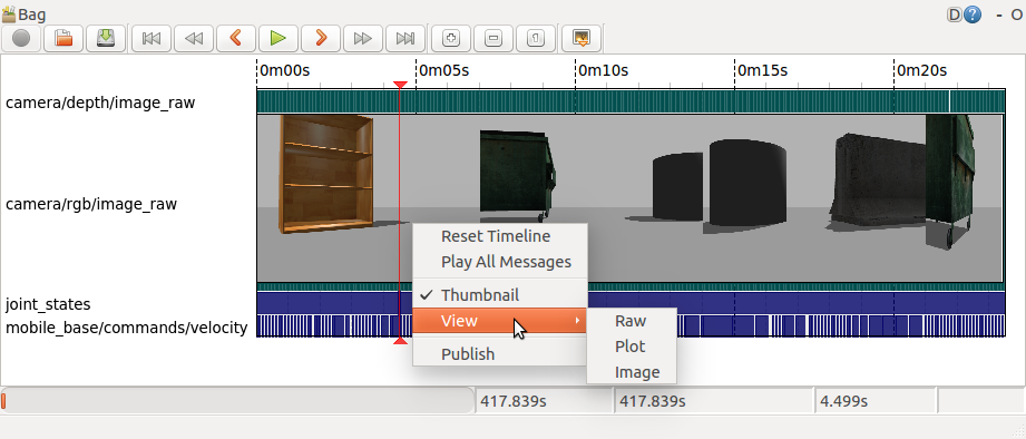 rqt_bag message views